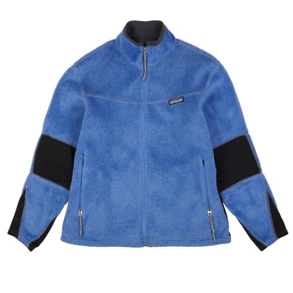 Patagonia Jackets & Blazers - Patagonia Women’s R2 Vintage Jacket XL Blue Black USA EUC